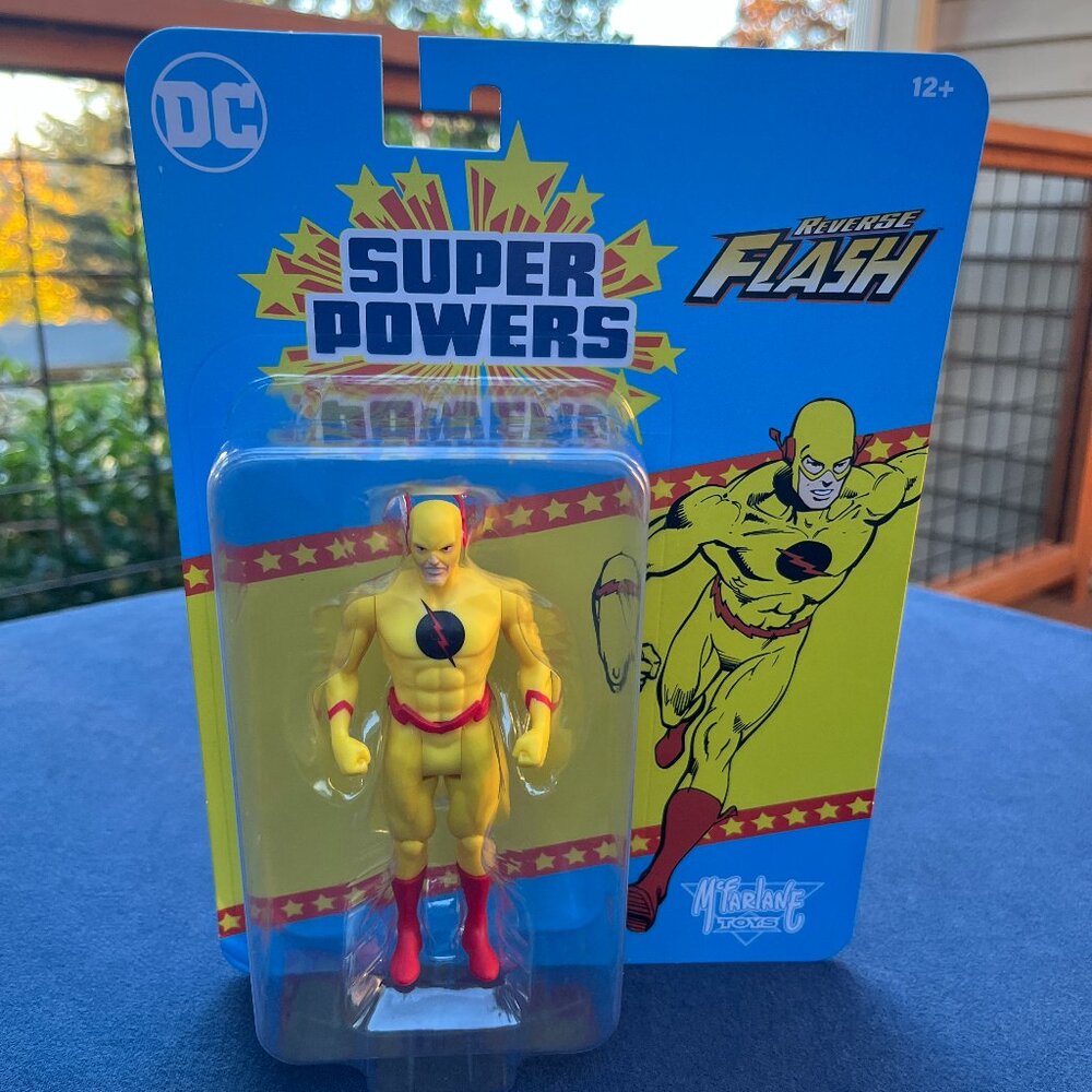Reverse Flash -RARE- (Wave 5) Super Powers McFarlane Toys DC Direct -NEW & MINTY